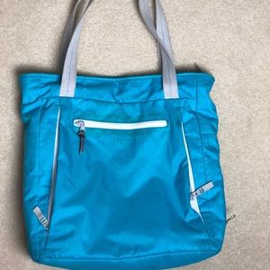 Manduka yoga bag and gym bag with clothing bag